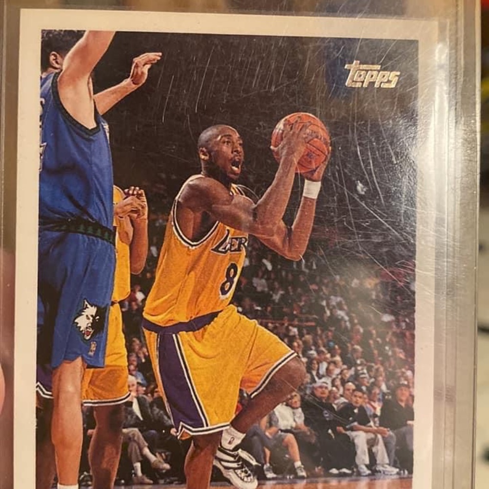 TOPPS Kobe Bryant 1996 Playoff card